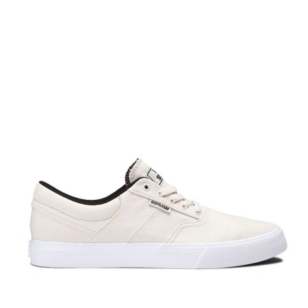 Supra Cobalt Womens Low Tops Shoes Beige UK 63THQ